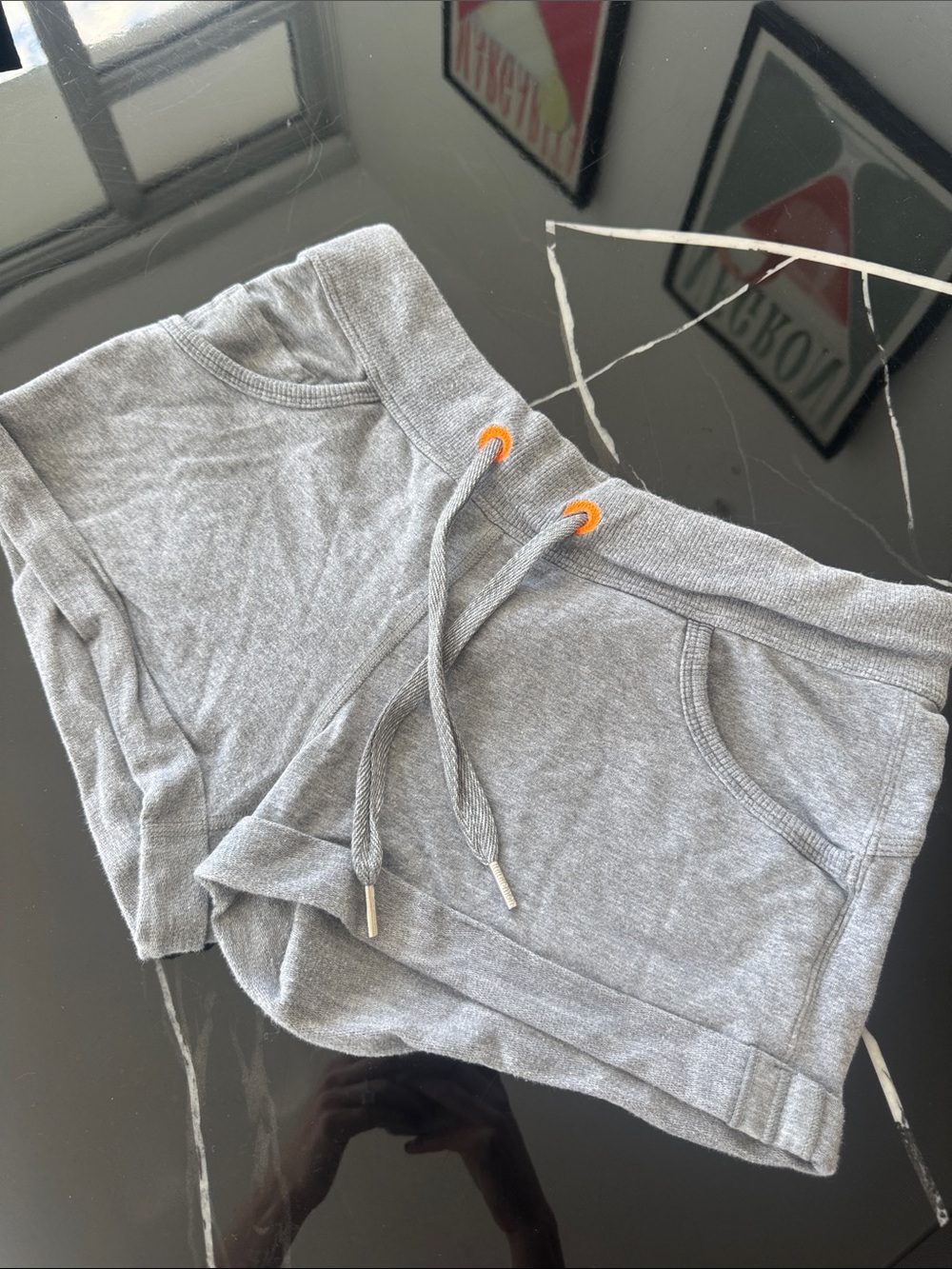 lululemon athletica Gray Athletic Lounge Shorts
